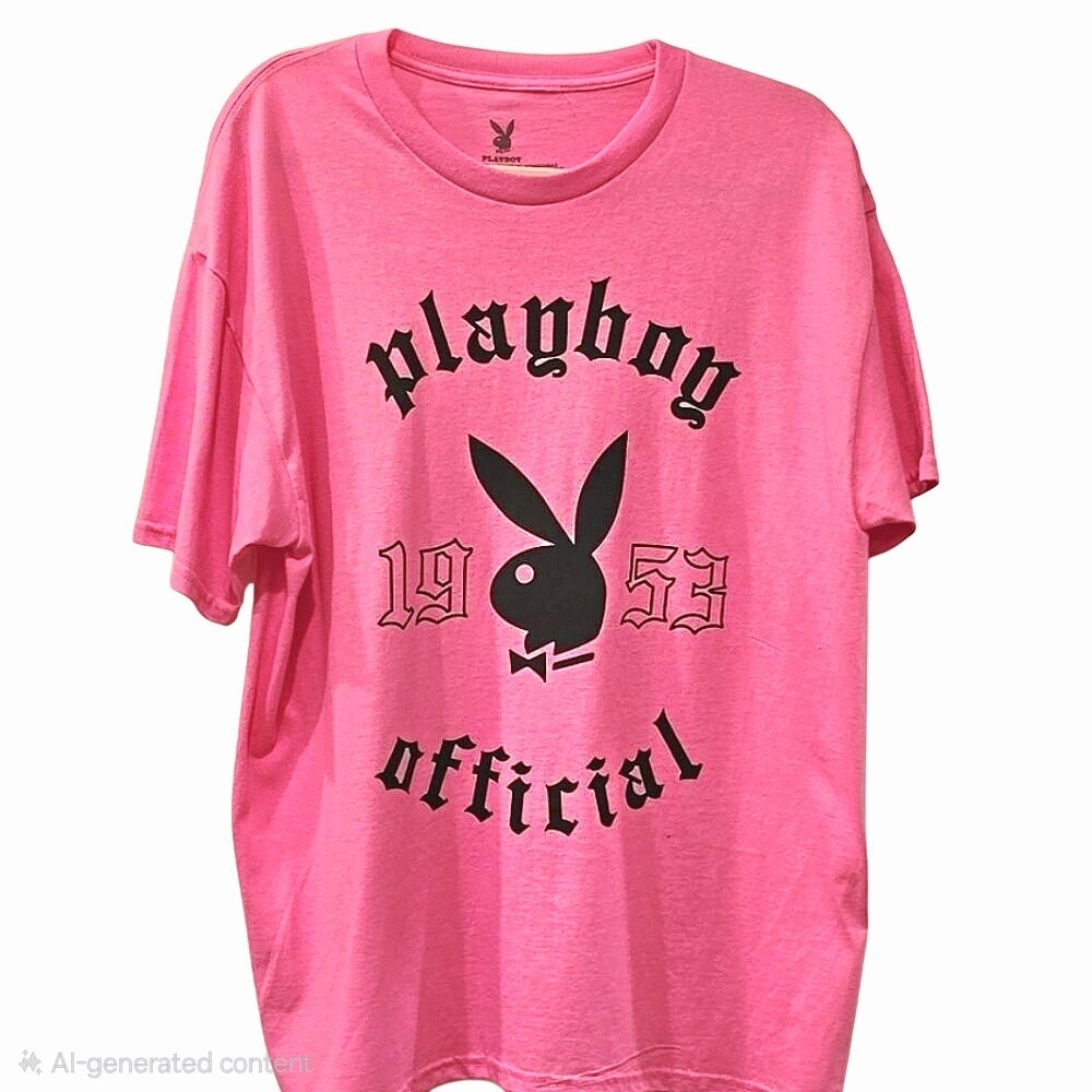 Playboy‎ Official 1953 Bunny Logo S/S T-shirt